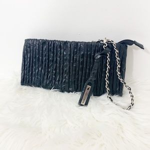 CABRELLI & CO Leather Clutch Convertible Purse